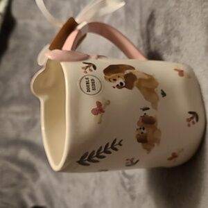 Rae Dunn Disney Lady and the Tramp Puppy Love Mug NWT